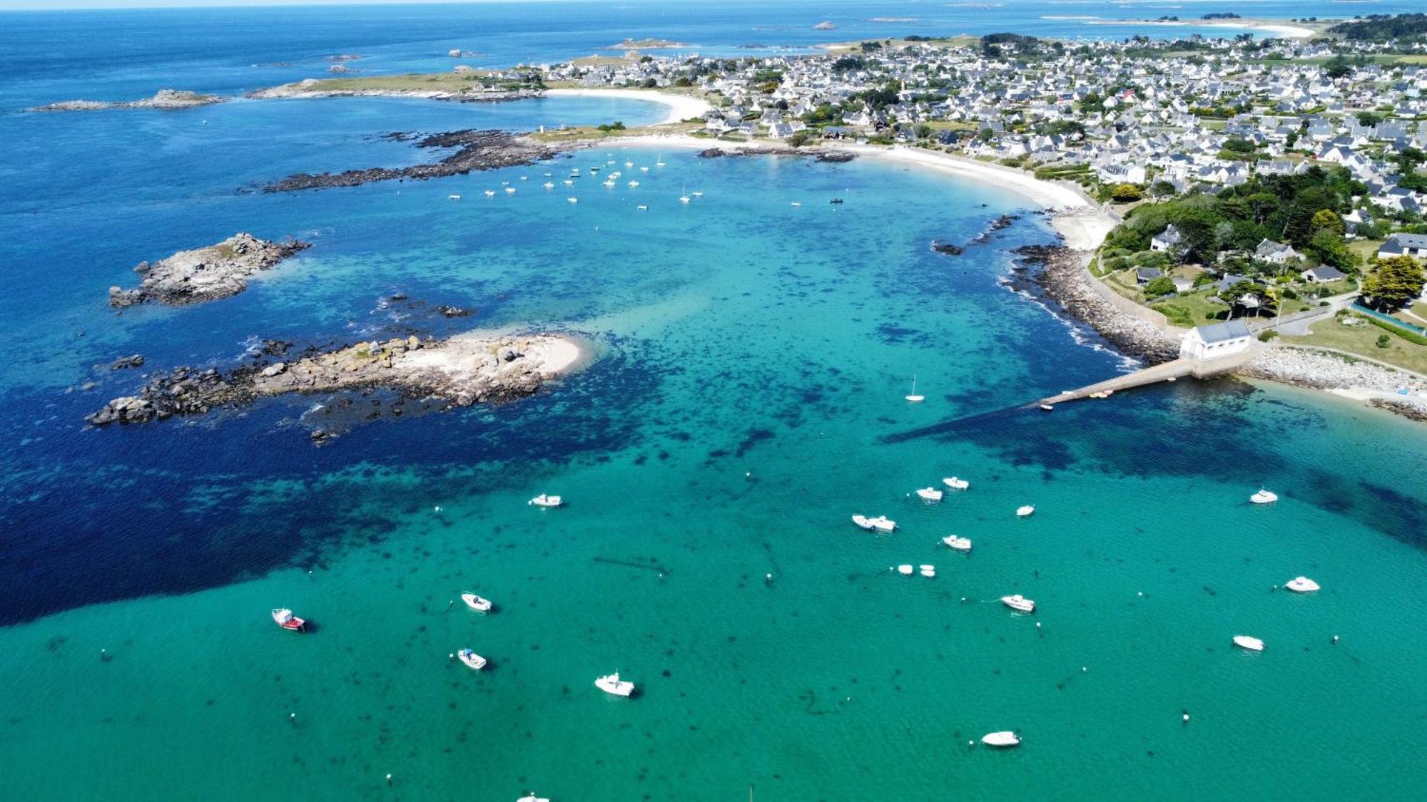 Ar Milin - Magnifique Moulin Les Pieds Dans L Eau Villa Landunvez Exterior photo