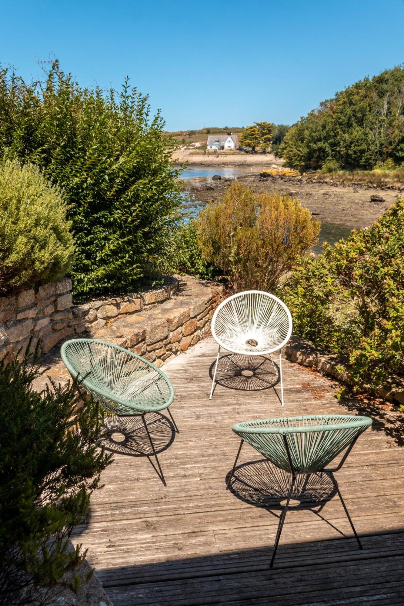 Ar Milin - Magnifique Moulin Les Pieds Dans L Eau Villa Landunvez Exterior photo